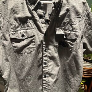Harley-Davidson Charcoal Button-Down Shirt